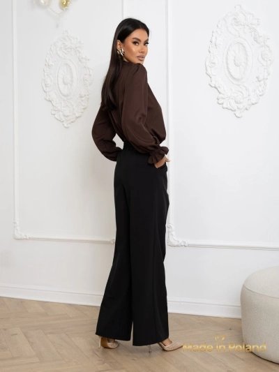 Women's blouse with decorative neckline Frankie
