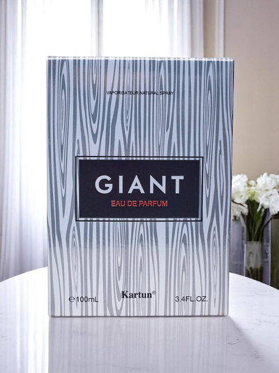 Iedvesmots vīriešu aromāts eau de parfum Giant Silver
