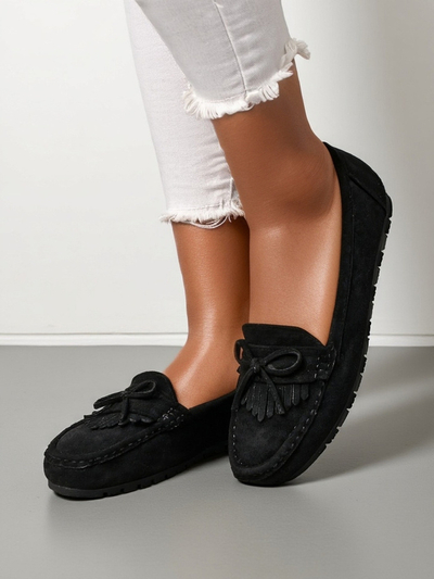 Royalfashion Women's Eco Suede Moccasins Etette