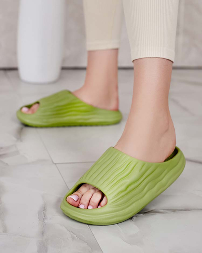 Royalfashion Women's Magged rubber flip-flops