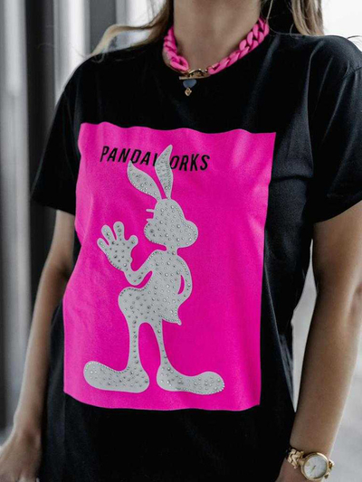 Royalfashion Sieviešu krekliņš ar apdruku