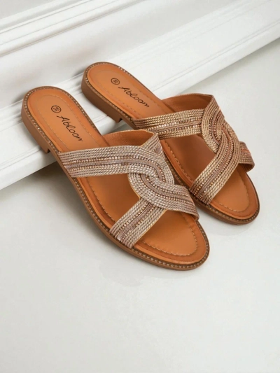 Royalfashion Women's Woven Breeze Flip-Flops