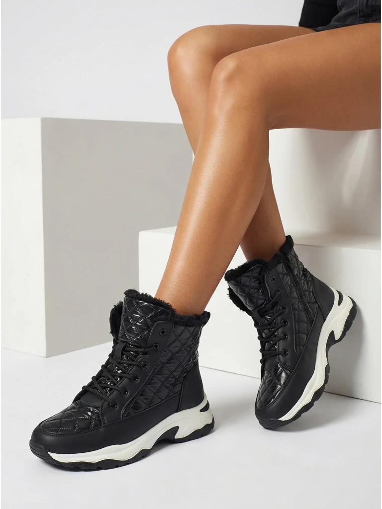 Ženski prešiti škornji a'la sneg Rimea