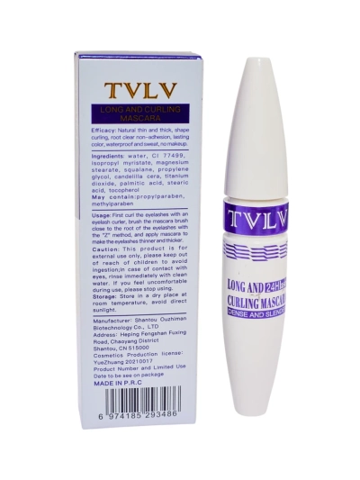 Ūdensnoturīga skropstu tuša – paceļ un pagarina skropstas, 24 stundu noturība