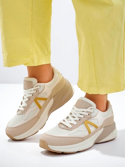 Royalfashion Sports sneakers for women with thicker soles Moderax