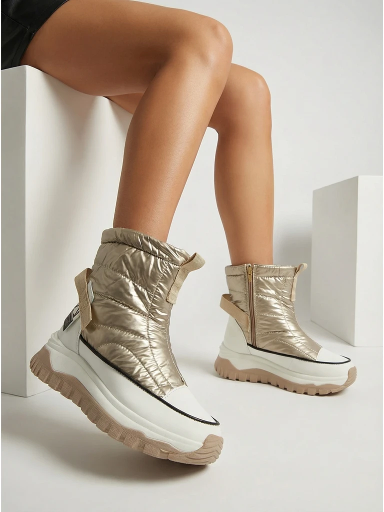 Buty a'la śniegowce damskie Livvo