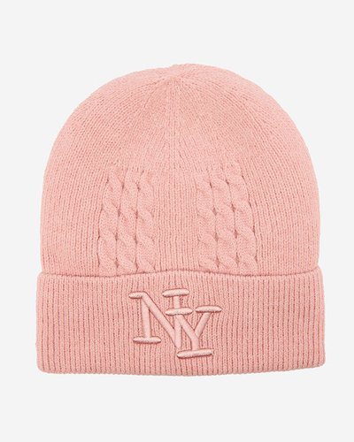 Royalfashion Pink insulated women's cap