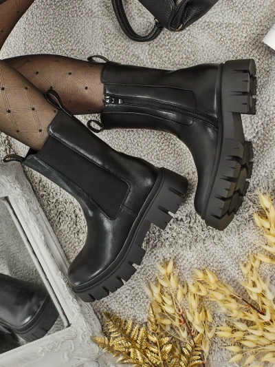 Women's High Eco-Leather Ankle Boots Dorvella