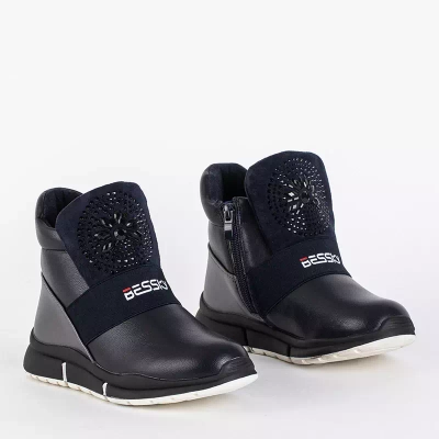 OUTLET Children's navy blue boots Orifas- Footwear