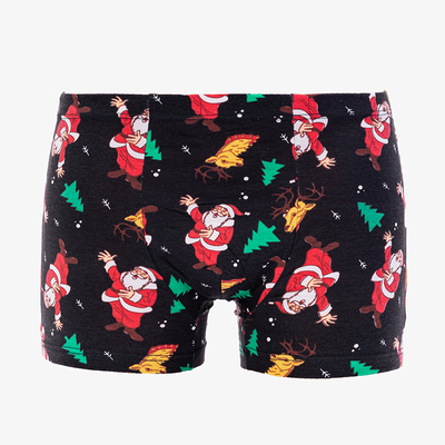 Black Christmas men's boxer shorts - Underwear