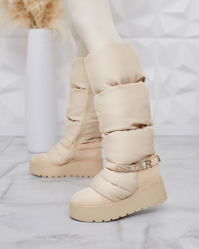 Royalfashion Женские сапоги a'la snow boots Dertrata