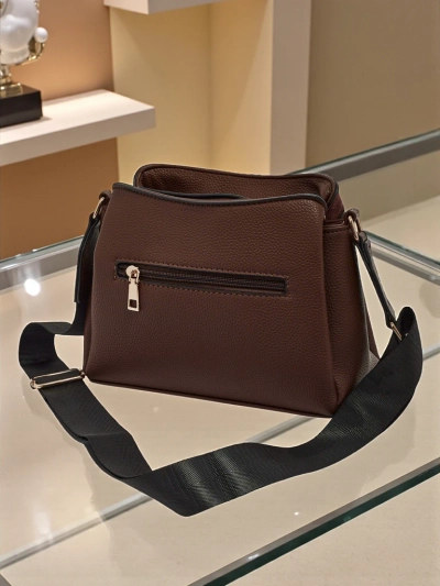 Small women's eco-leather handbag Novaria