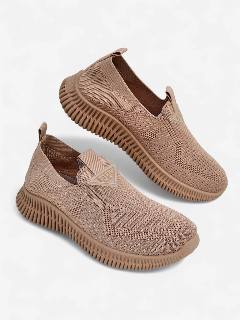 Royalfashion Slip-on fanm twal soulye espòtif Serra