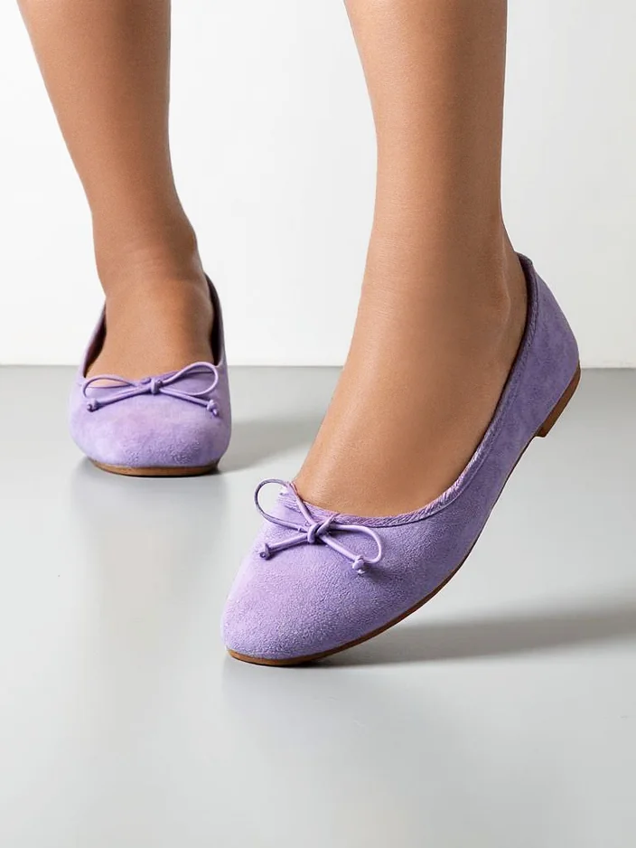 Royalfashion sieviešu baleta kurpes ar lentīti Zaame