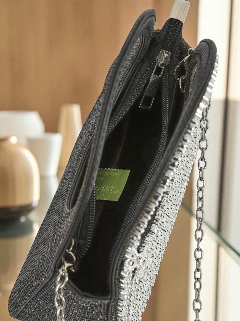 Royalfashion Женская сумка-клатч с цирконами Myra Quill