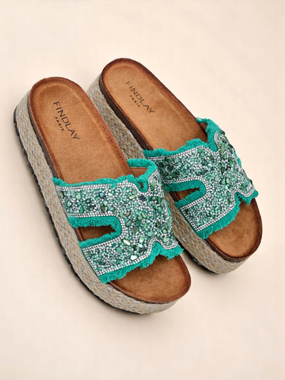 Royalfashion Women's sandals with Candy Candy decorations