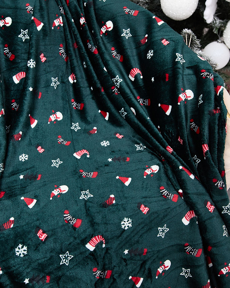 Royalfashion Christmas Blanket Bedspread 160x200