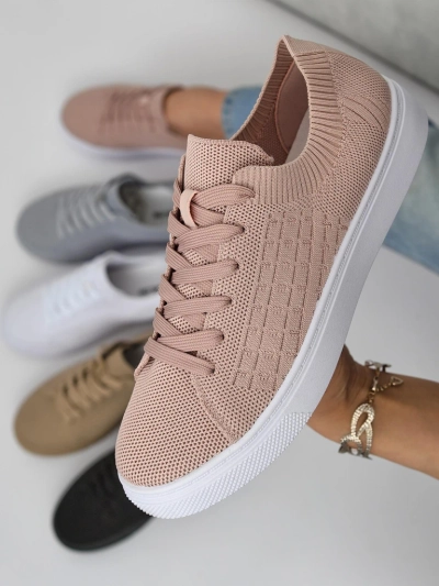 Royalfashion Calista Rosa Women's Sneakers - pink shoes for spring and summer