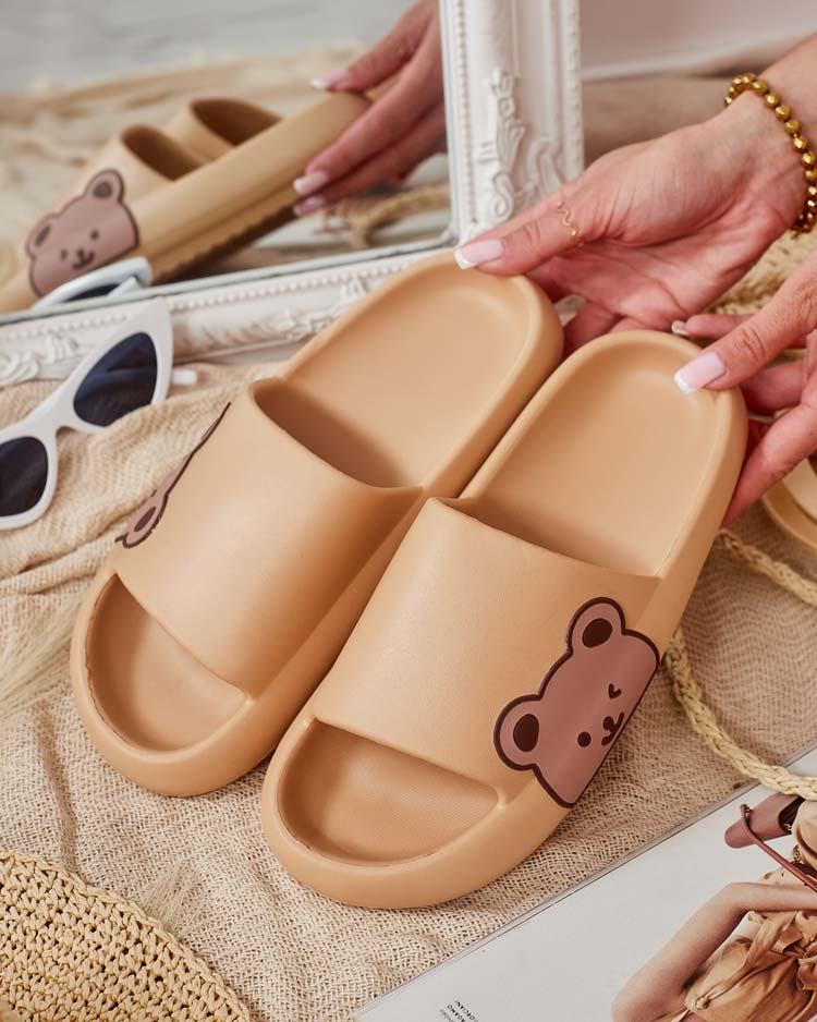 Royalfashion Women's Mall rubber flip-flops