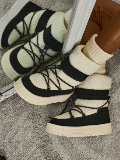 Buty a'la śniegowce damskie Quill Haven Lavish