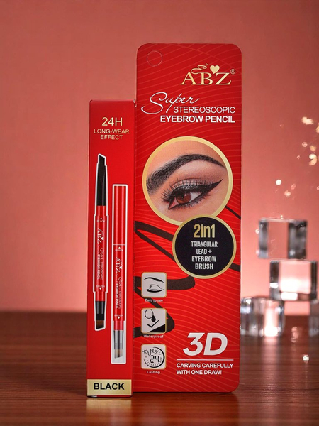 2-in-1 Eyeliner for eyes and brows, 24H durability and waterproof