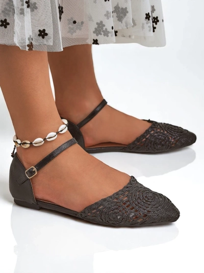 Royalfashìon Damske sandały ażùrove Lare