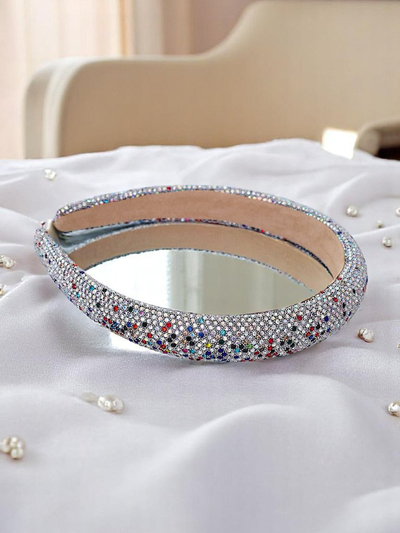 Royalfashion Matu lenta ar rhinestones un pērlēm Bianka