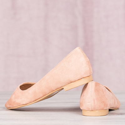 Pink ballerinas with Revissel&#39;s toe nose - Footwear 1