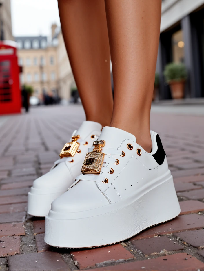 Royalfashion Женские спортивные кроссовки на платформе Oviger