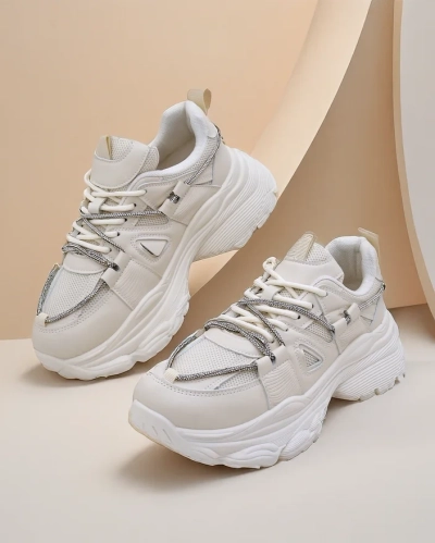 Royalfashion sieviešu kedas uz bieza zole Reterri