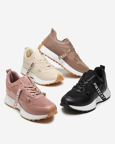 OUTLET Brown women's sports shoes Arika - Footwear