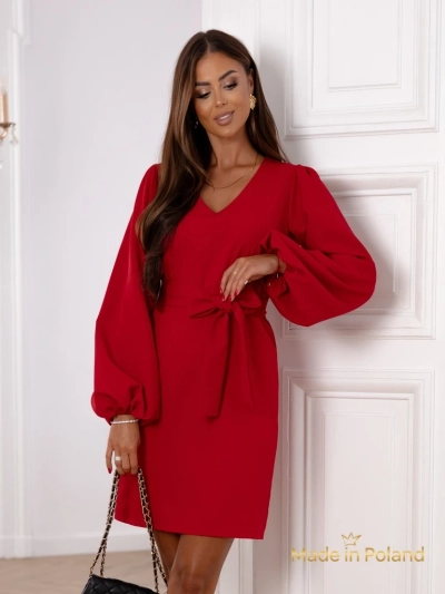 Bella Vica Women's Short Dress with Belt