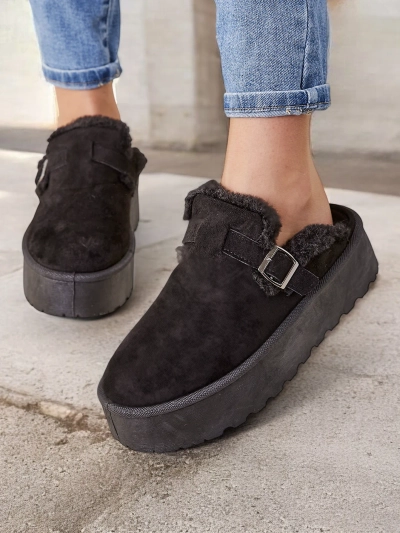 Royalfashion Short ankle boots without heels for women Poctes