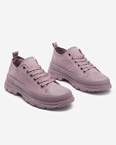 Violet women's sports sneakers Duami- Footwear