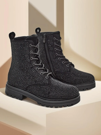 RoyalModes Sieviešu apavi ar balinājumu un cirkoniem Russos