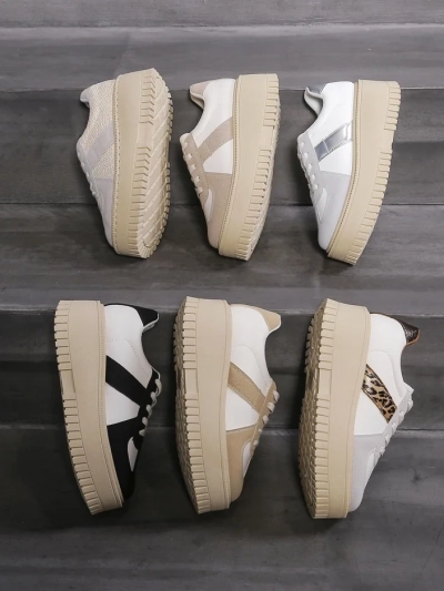 Royalfashion Women's Platform Sneakers Venusoe