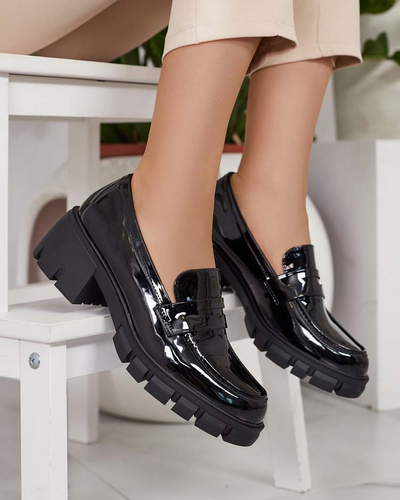 Royalfashion Sieviešu mokasīni uz zema stila Denebel