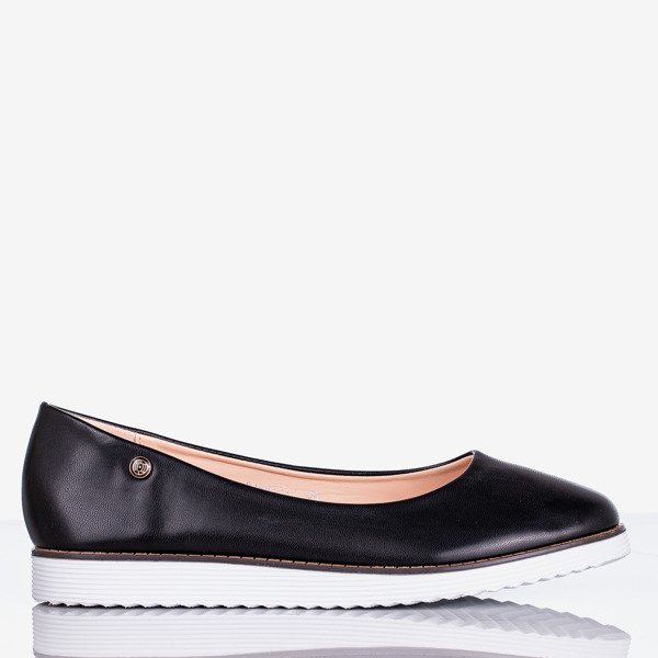 Vycoriessa black women's ballerinas - Footwear