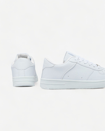 Royalfashion White sports sneakers for women Estess