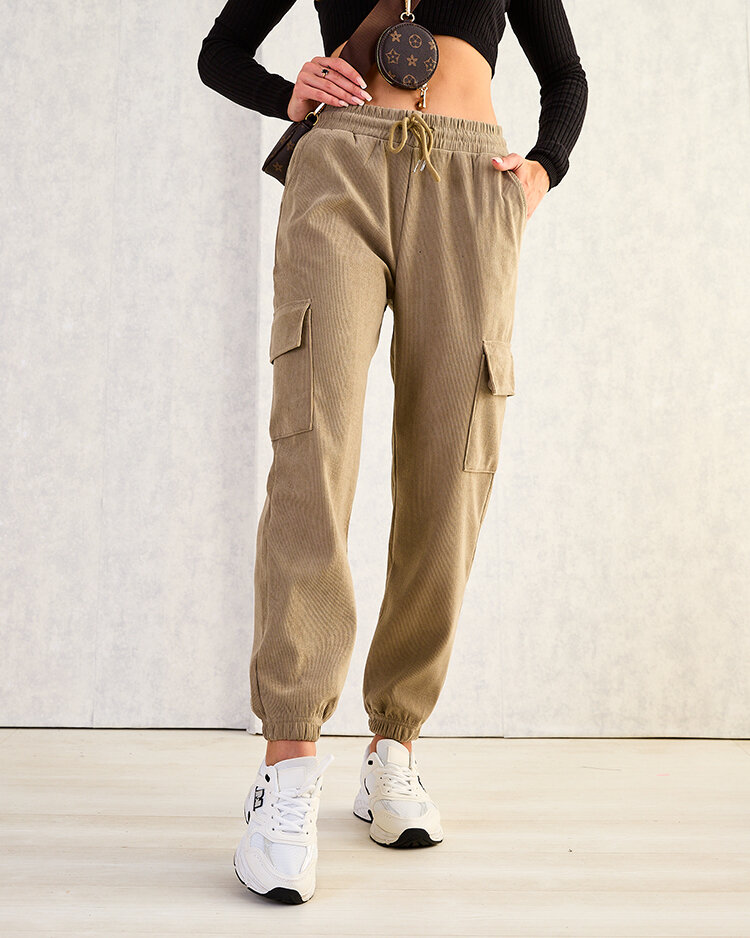 Royalfashion Women's fabric combat pants