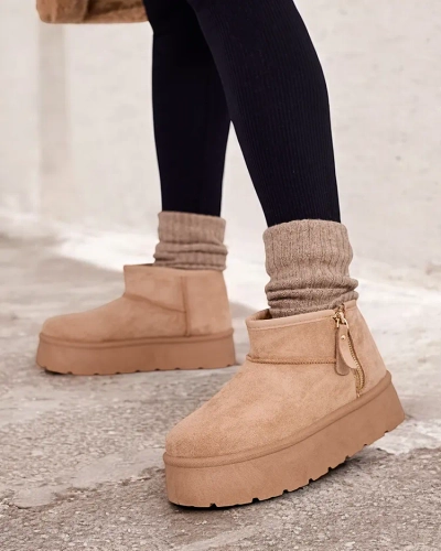 Royalfashion Женские сапоги на платформе a'la Delgadi