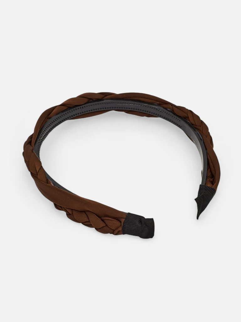 Royalfashion Opaska przeplatana warkoczem