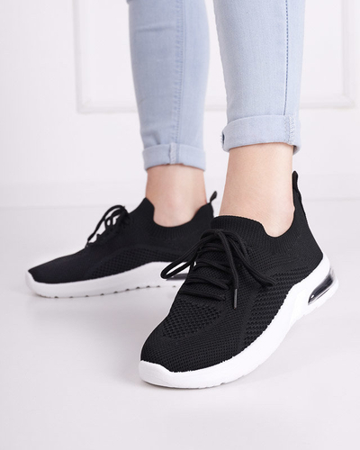 OUTLET Black women's sports shoes Komristo - Footwear