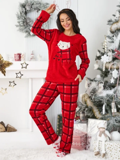 Royalfashion Women's checked pajamas