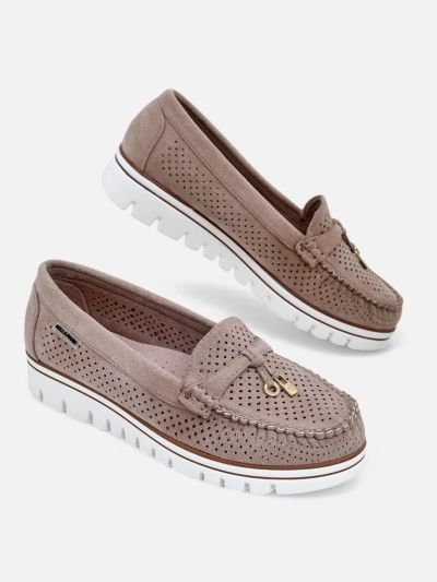 Royalfashion Women's perforated moccasins Elissas
