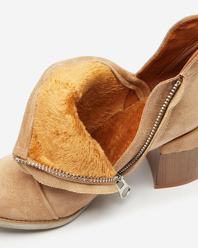 Royalfashion Melni sieviešu zābaki Ricteas stiletto