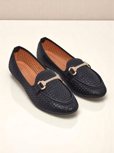 Royalfashion Rafalle openwork women's loafers