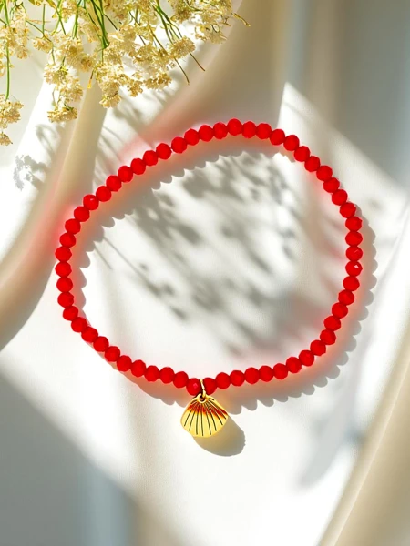 Royalfashion Sieviešu rokassprādze ar gliemežvāka kulonu