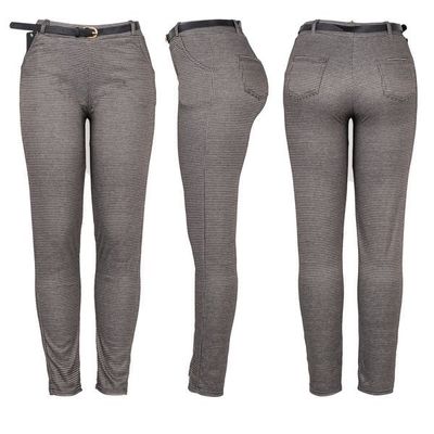 Houndstooth trousers PLUS SIZE - Trousers 1