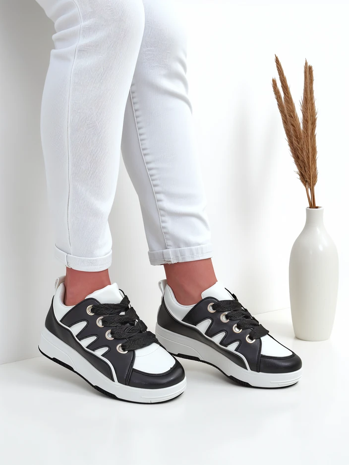 Royalfashion Sieviešu Tenisītes ar Biezām Zolēm Assaqi